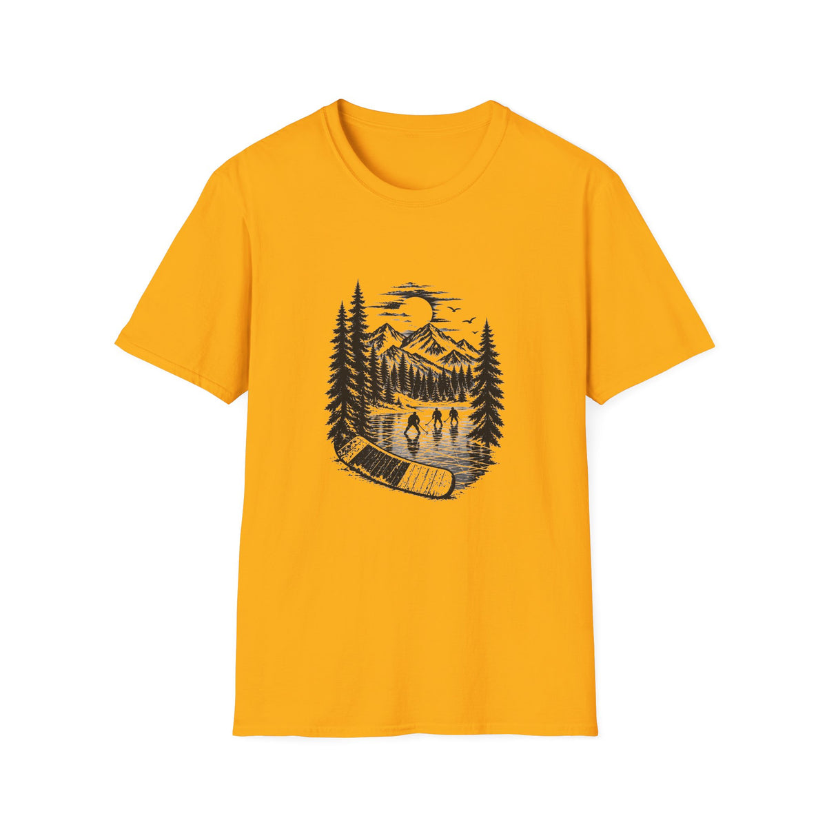 Stick Outdoors Pond Hockey T-Shirt