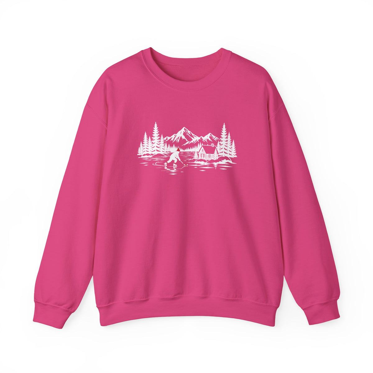 Pond Hockey Red Hat Sweatshirt