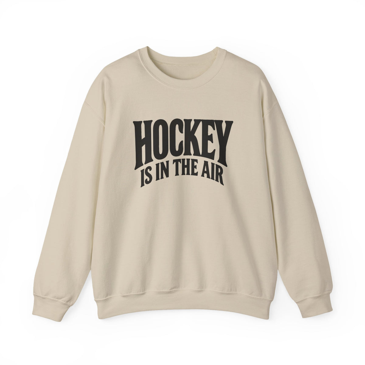 Hockey Is in the Air Unisex Crewneck Sweatshirt