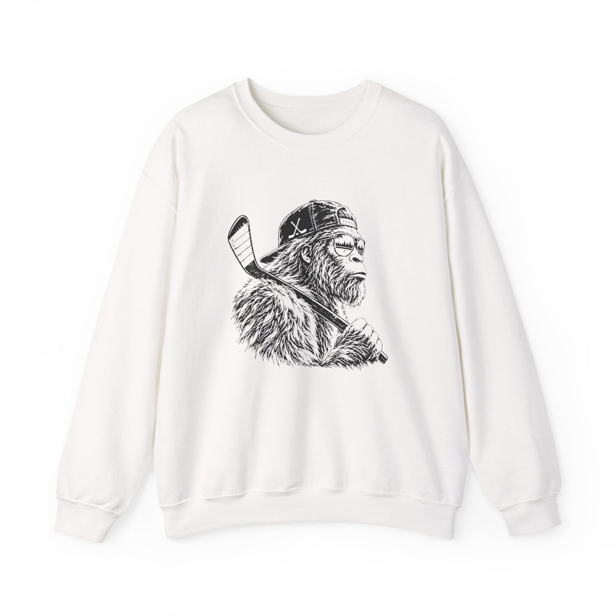 Bigfoot Hockey Sweatshirt | Sasquatch Crewneck