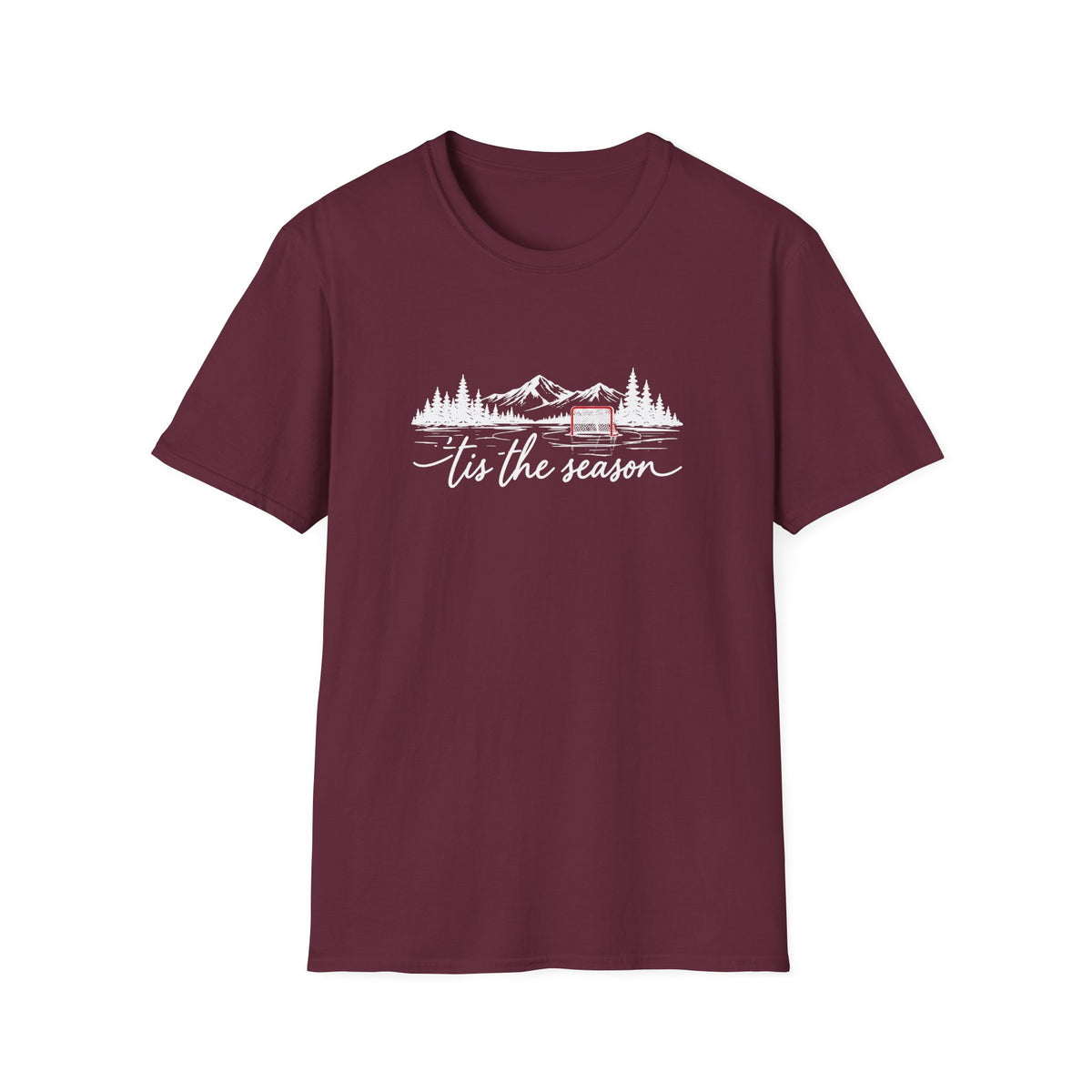 ’Tis the Season Pond Hockey T-Shirt