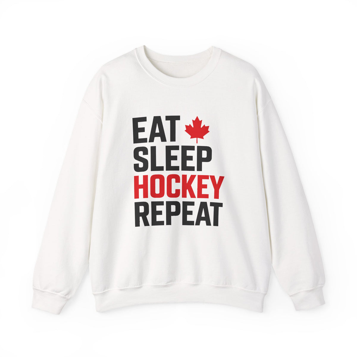 Eat Sleep Hockey Repeat Hockey Sweatshirt