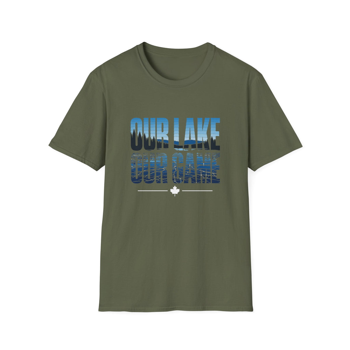 Our Lake Our Game Pond Hockey T-Shirt