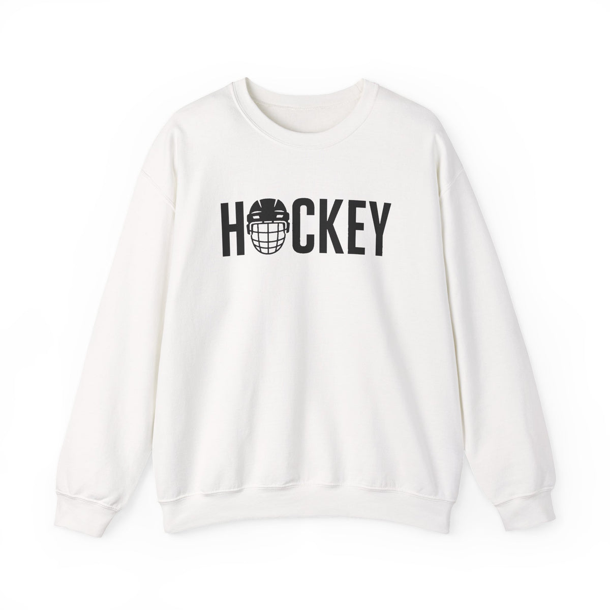 Hockey Helmet Crewneck Sweatshirt