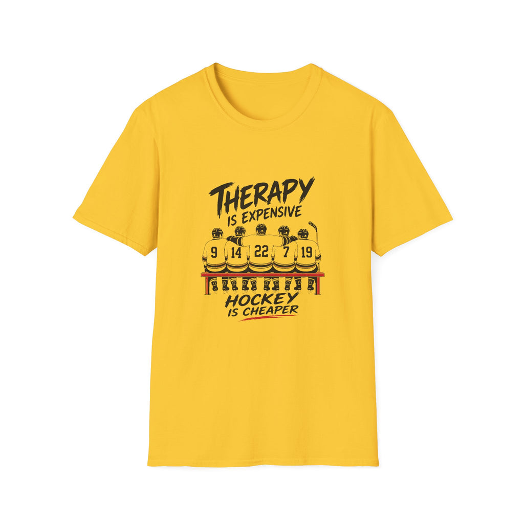 Therapy Is Expensive Hockey Is Cheaper T-Shirt