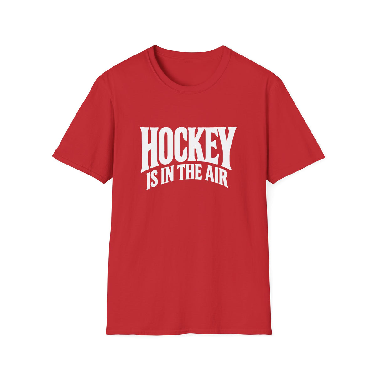 Hockey Is in the Air Unisex T-Shirt