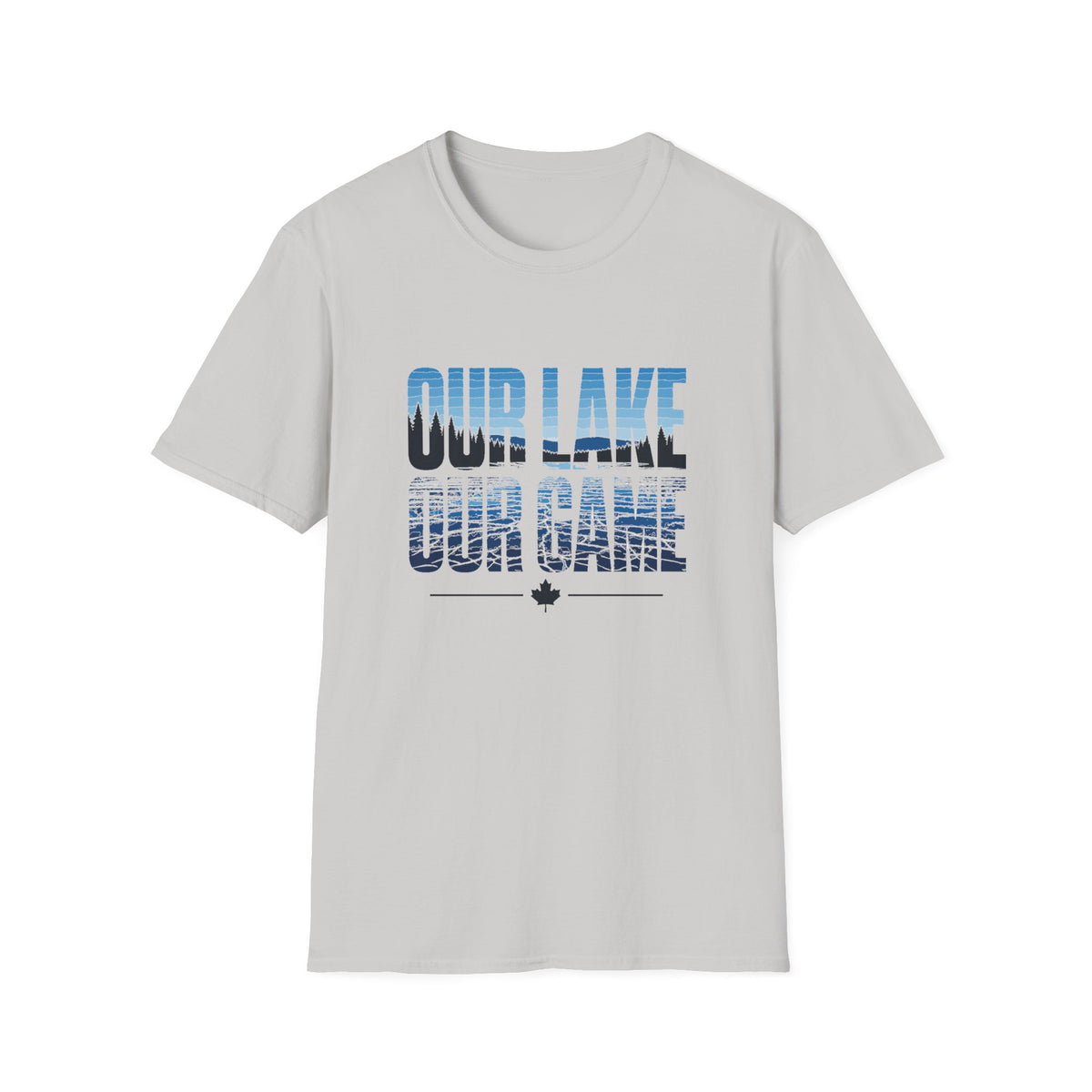 Our Lake Our Game Pond Hockey T-Shirt