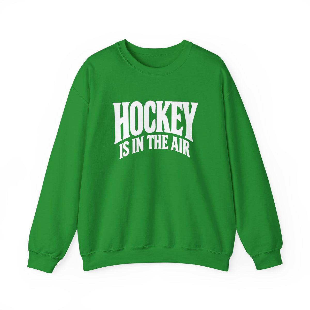 Hockey Is in the Air Unisex Crewneck Sweatshirt