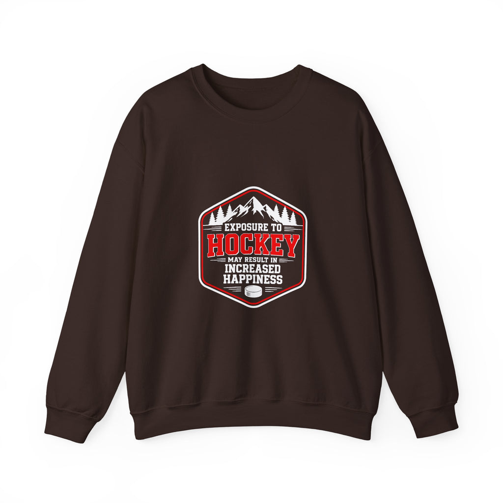 Hockey Happiness Crewneck Sweatshirt for Men