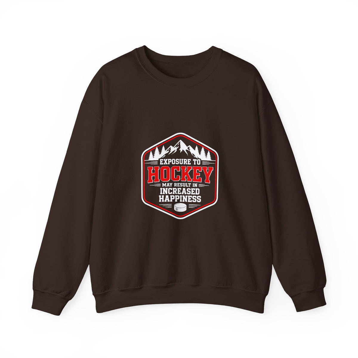 Hockey Happiness Crewneck Sweatshirt for Men