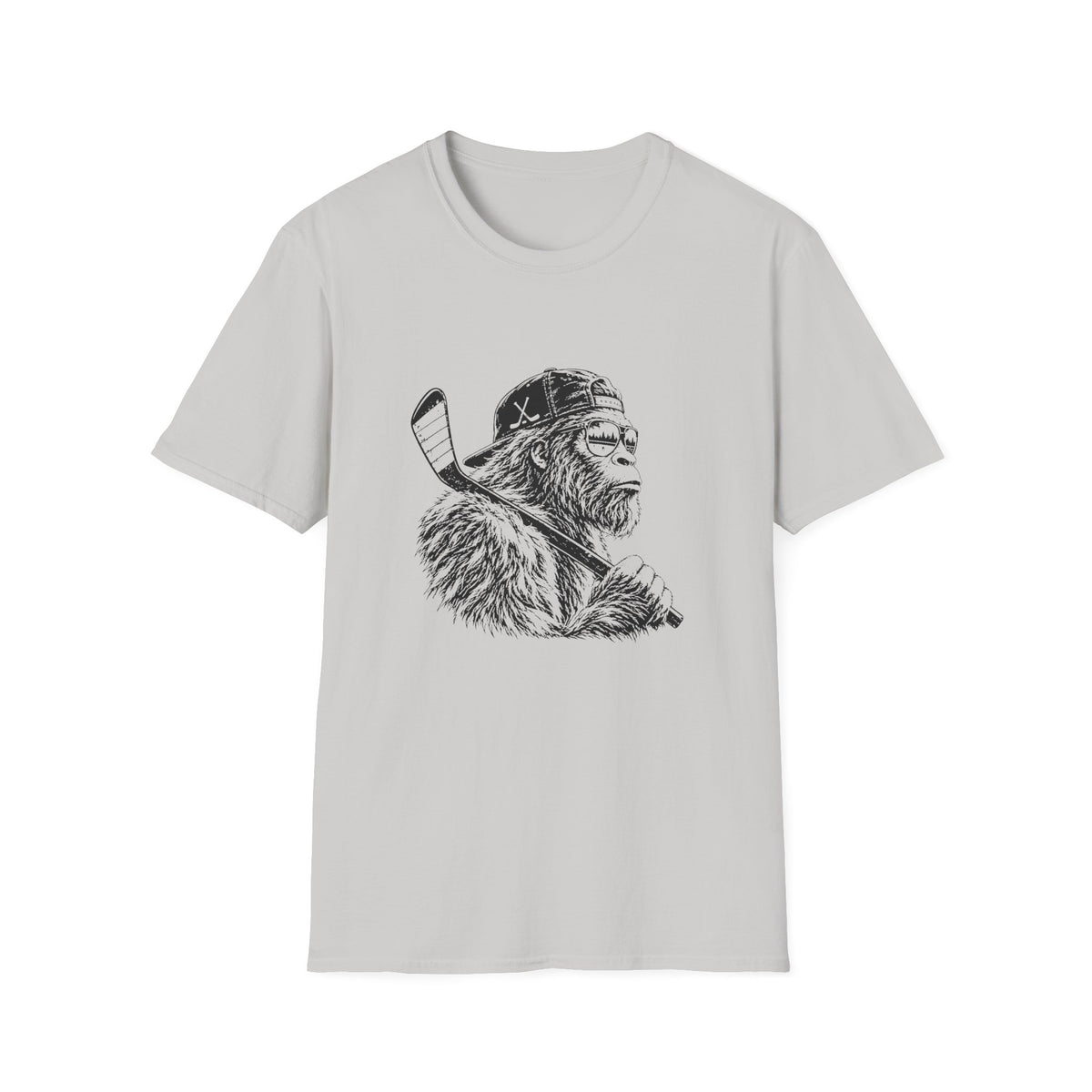 Bigfoot Hockey T-Shirt | Sasquatch Graphic Tee