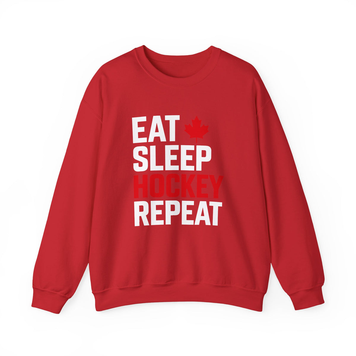 Eat Sleep Hockey Repeat Hockey Sweatshirt