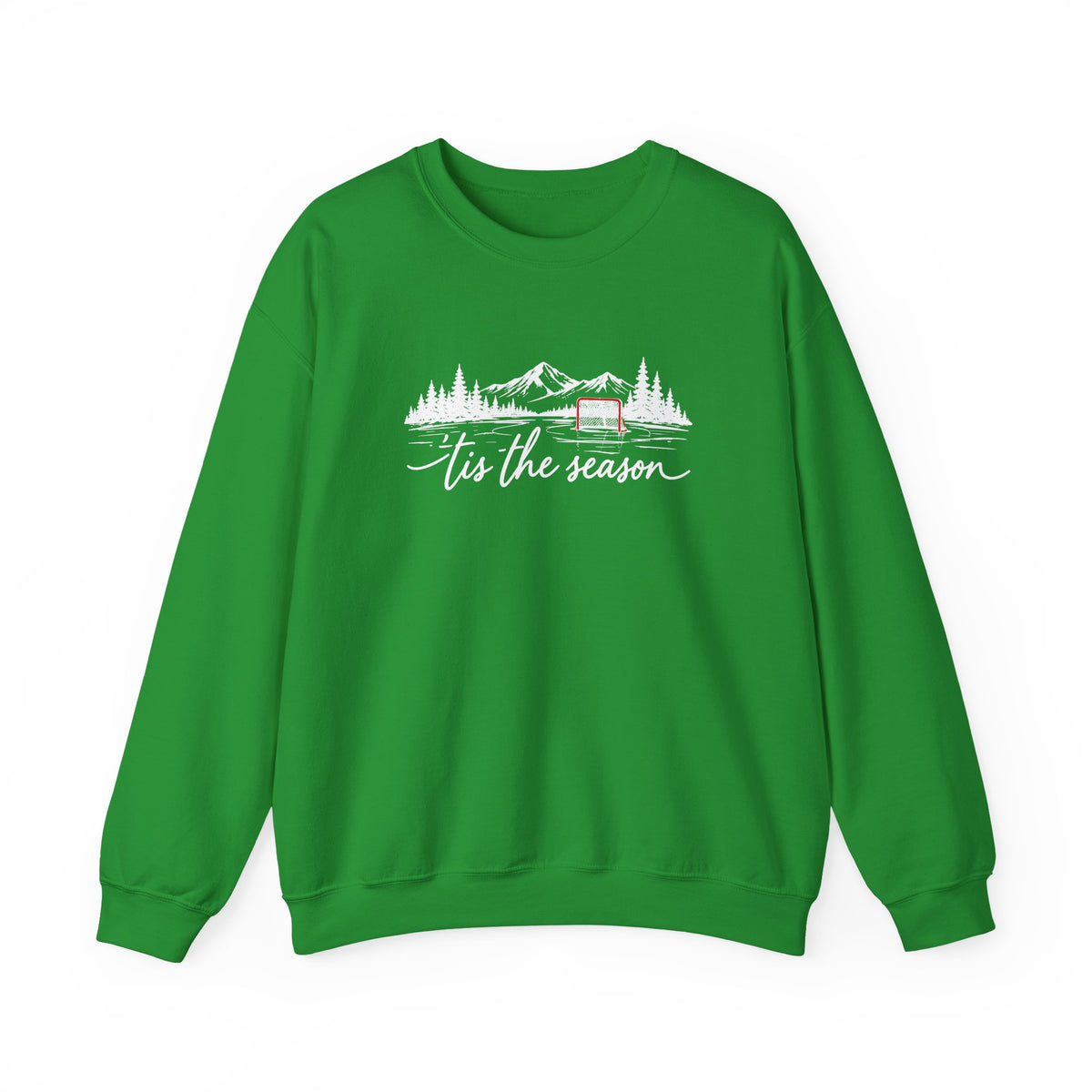’Tis the Season Pond Hockey Crewneck Sweatshirt