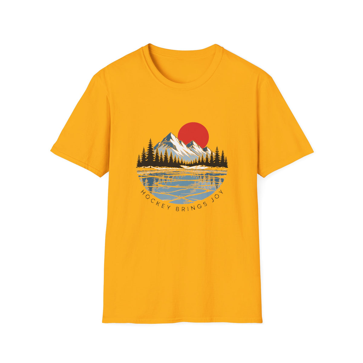 Hockey Brings Joy Pond Hockey T-Shirt