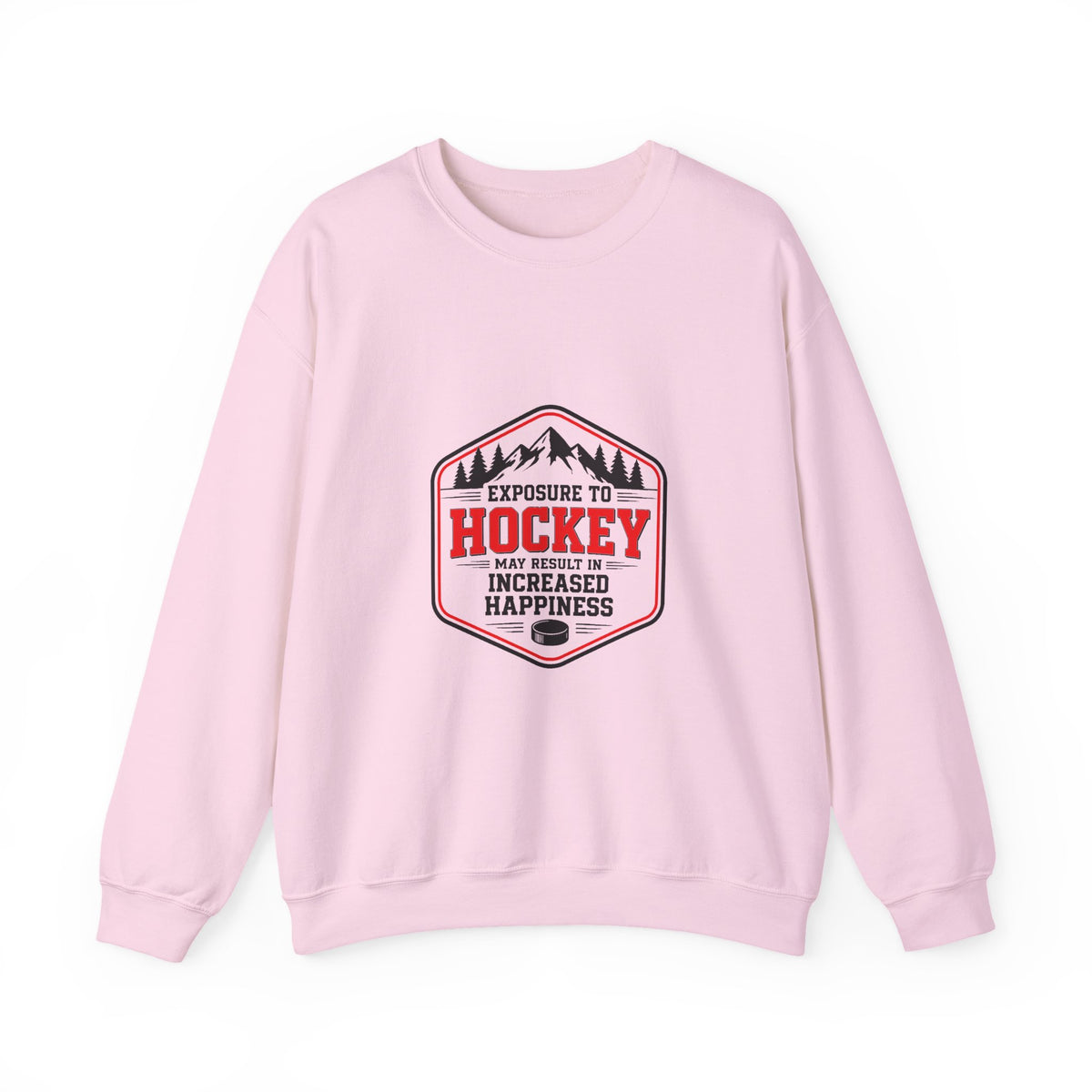 Hockey Happiness Crewneck Sweatshirt for Men