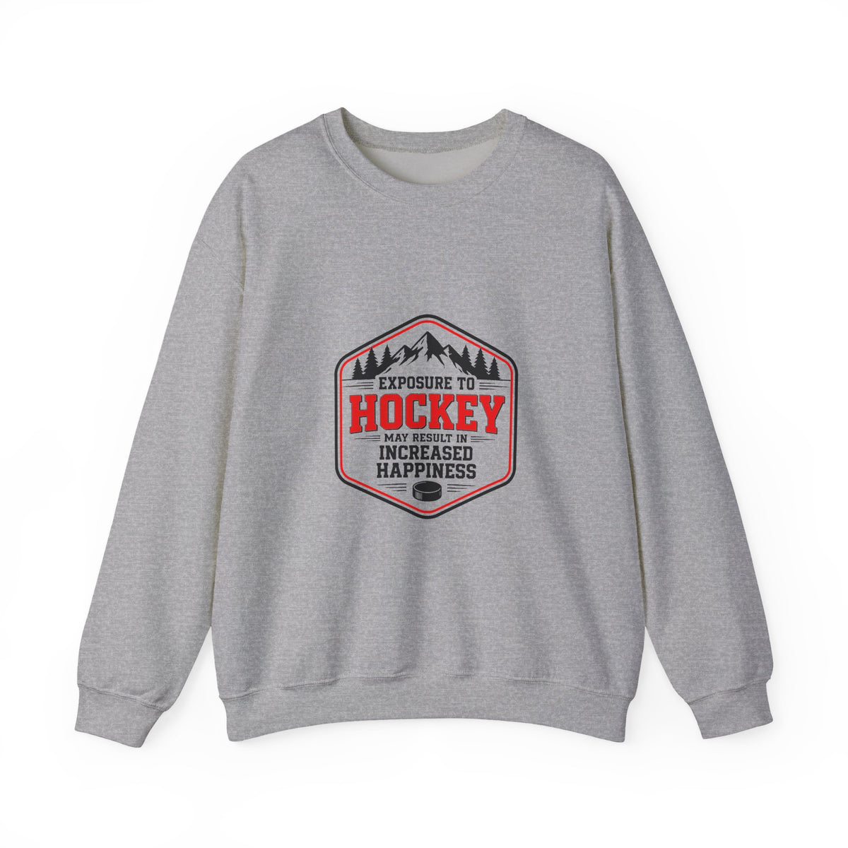 Hockey Happiness Crewneck Sweatshirt for Men