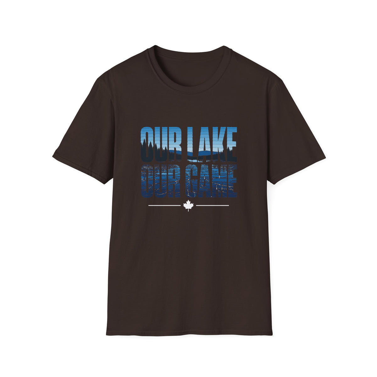 Our Lake Our Game Pond Hockey T-Shirt