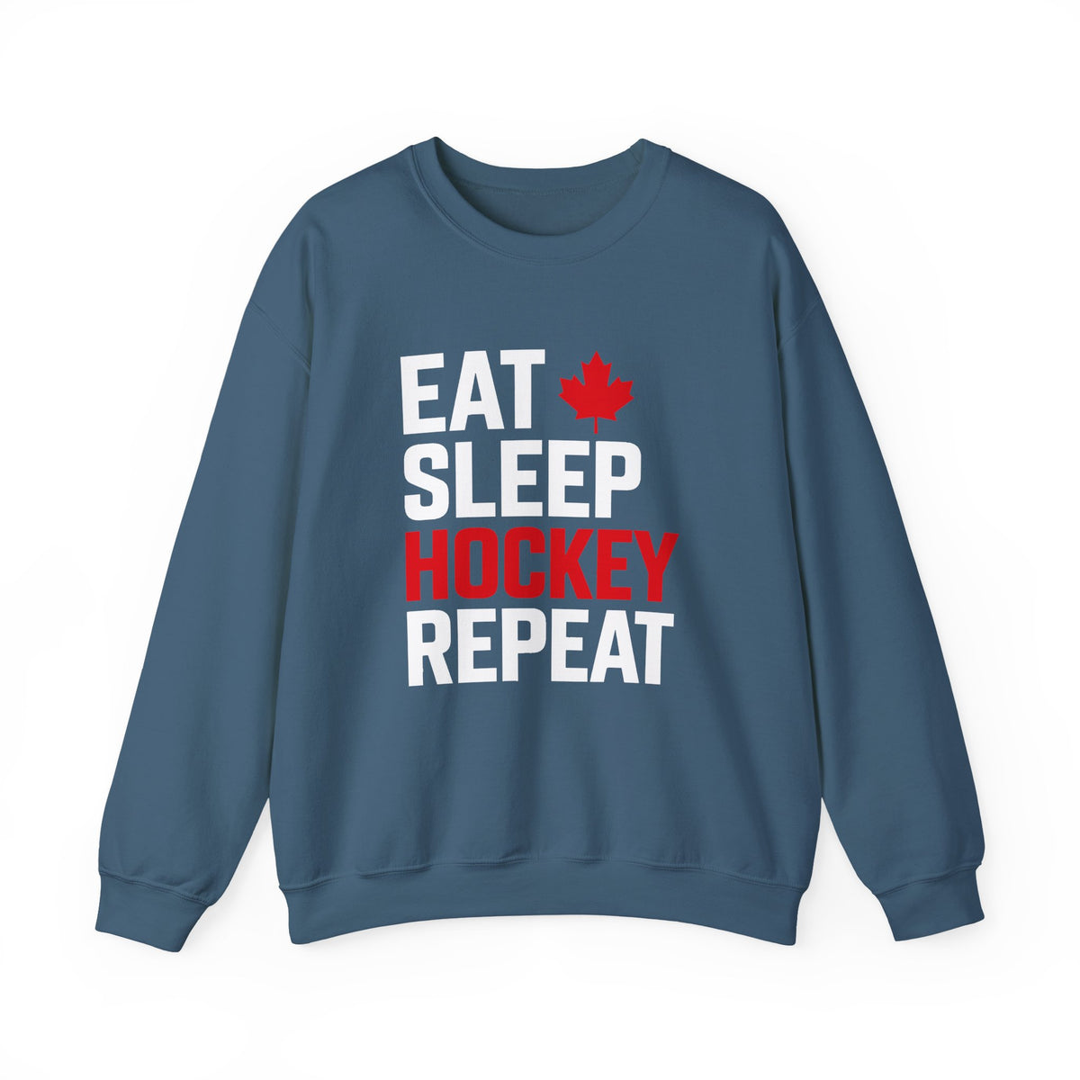 Eat Sleep Hockey Repeat Hockey Sweatshirt