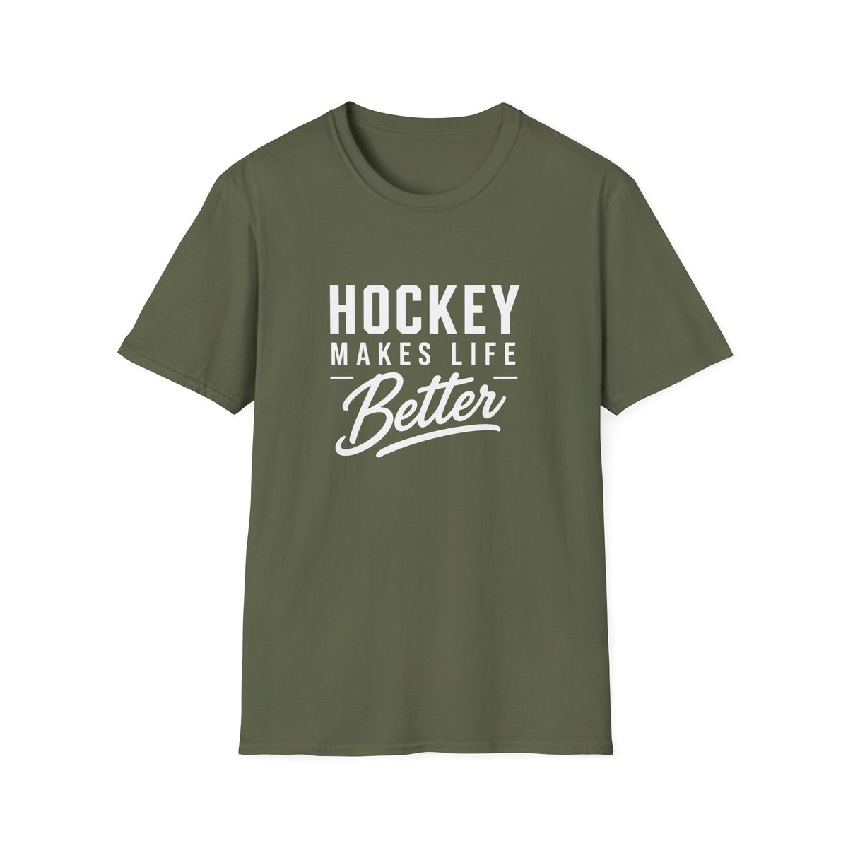 Hockey Makes Life Better Unisex T-Shirt