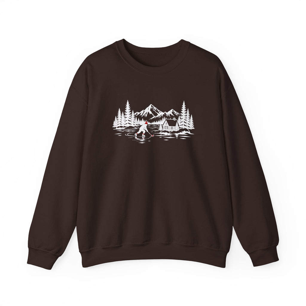Pond Hockey Red Hat Sweatshirt