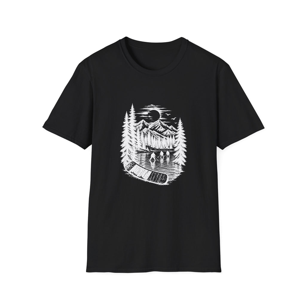 Stick Outdoors Pond Hockey T-Shirt