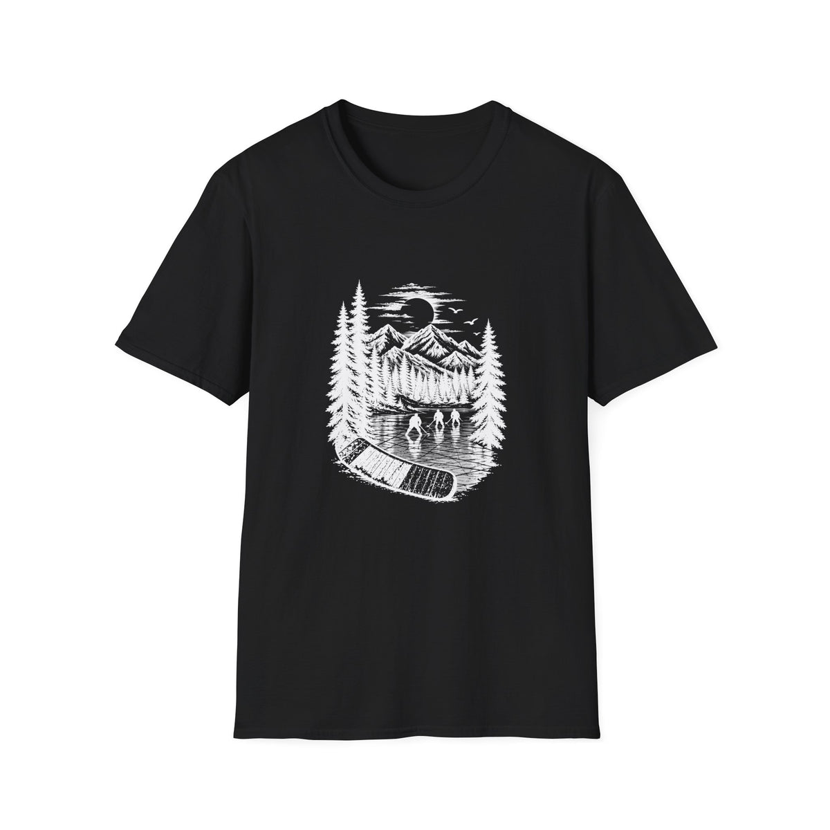 Stick Outdoors Pond Hockey T-Shirt