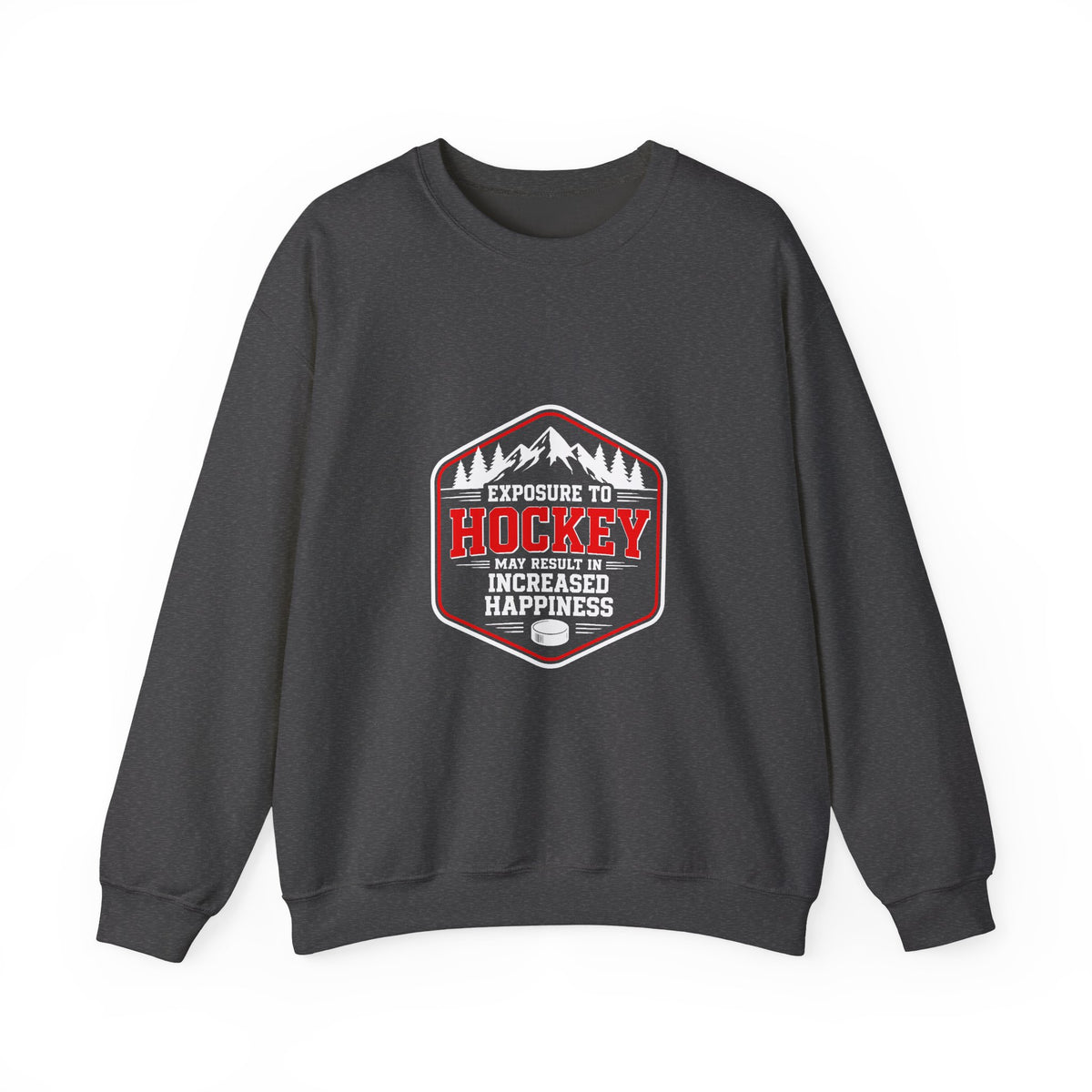 Hockey Happiness Crewneck Sweatshirt for Men