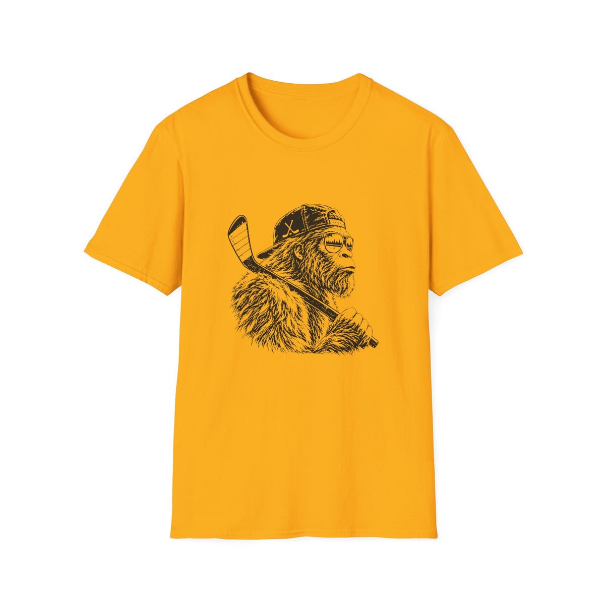 Bigfoot Hockey T-Shirt | Sasquatch Graphic Tee