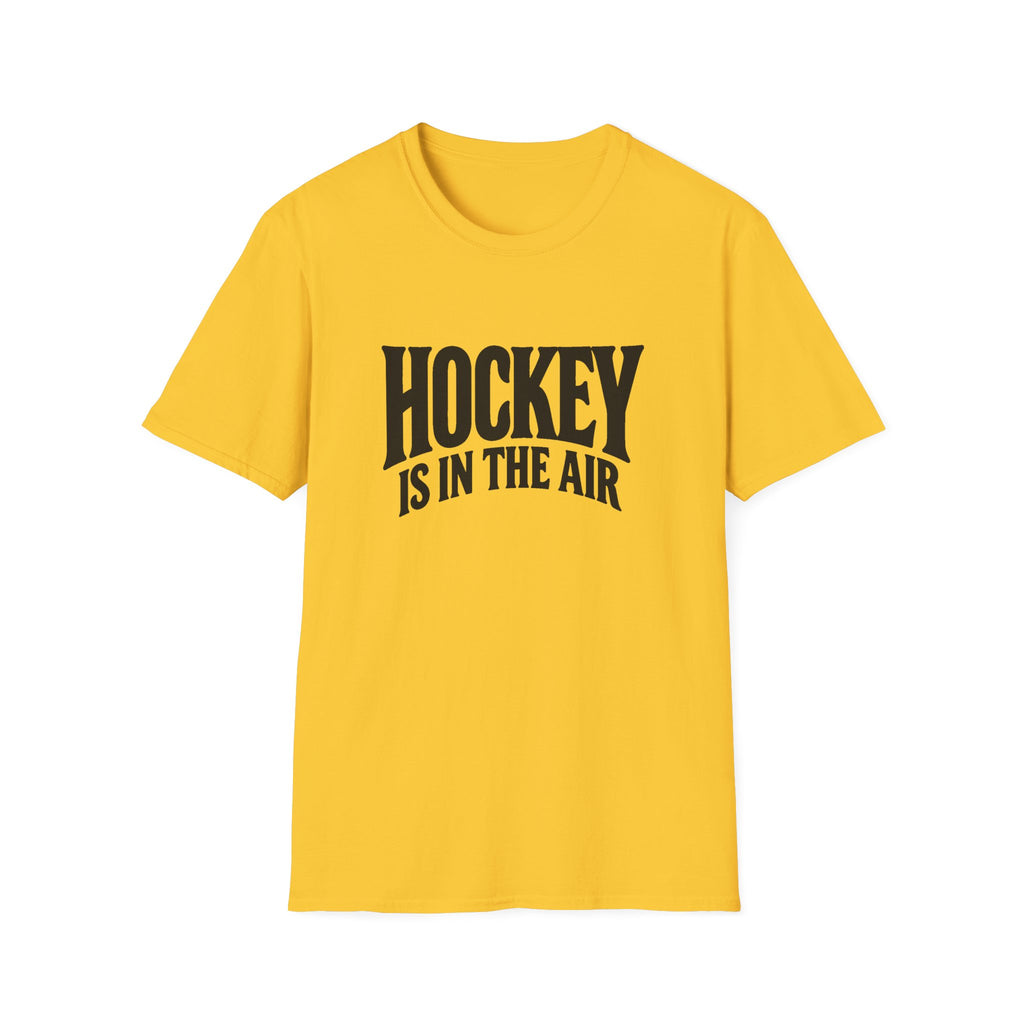 Hockey Is in the Air Unisex T-Shirt