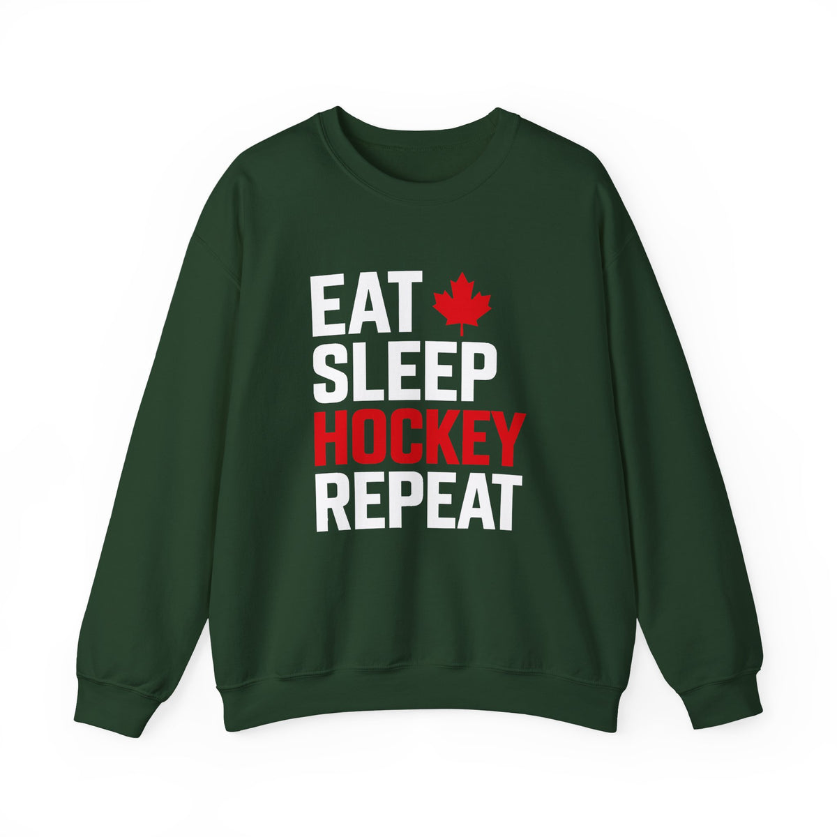 Eat Sleep Hockey Repeat Hockey Sweatshirt
