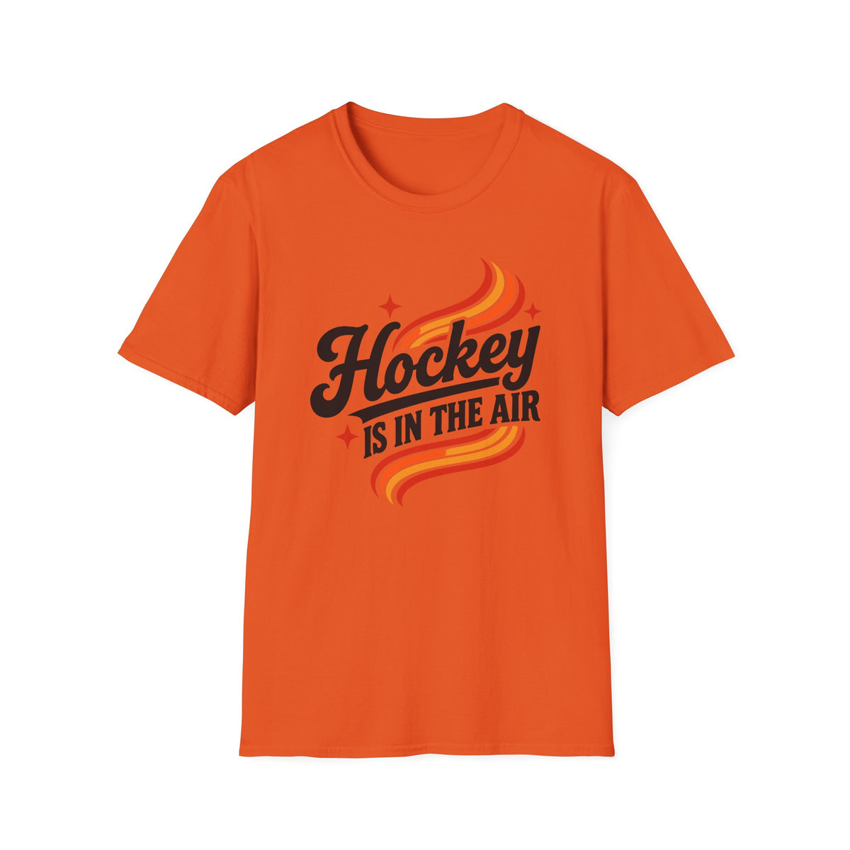 Hockey Is In The Air Retro Hockey T-Shirt
