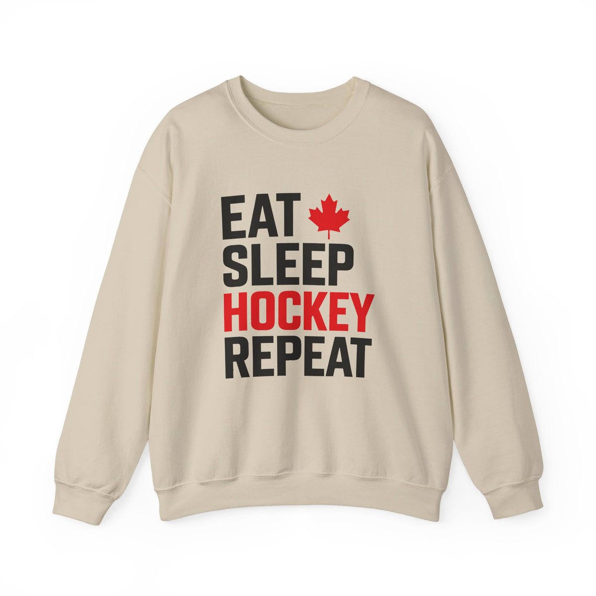 Eat Sleep Hockey Repeat Hockey Sweatshirt