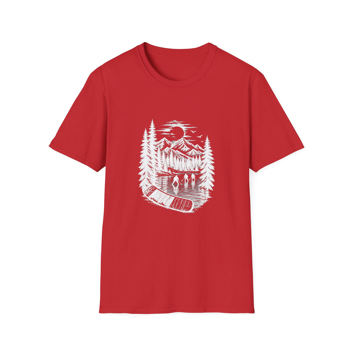 Stick Outdoors Pond Hockey T-Shirt
