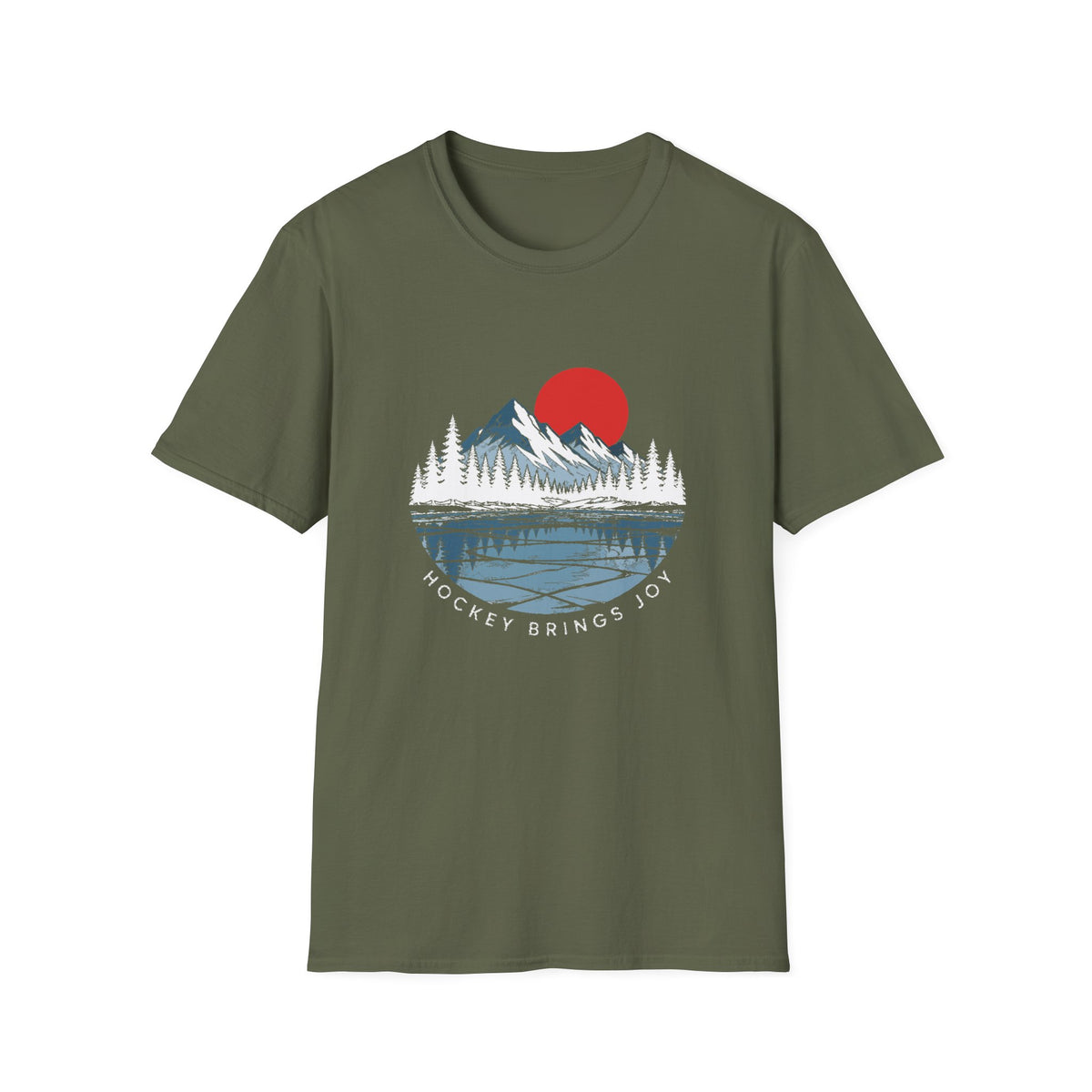 Hockey Brings Joy Pond Hockey T-Shirt