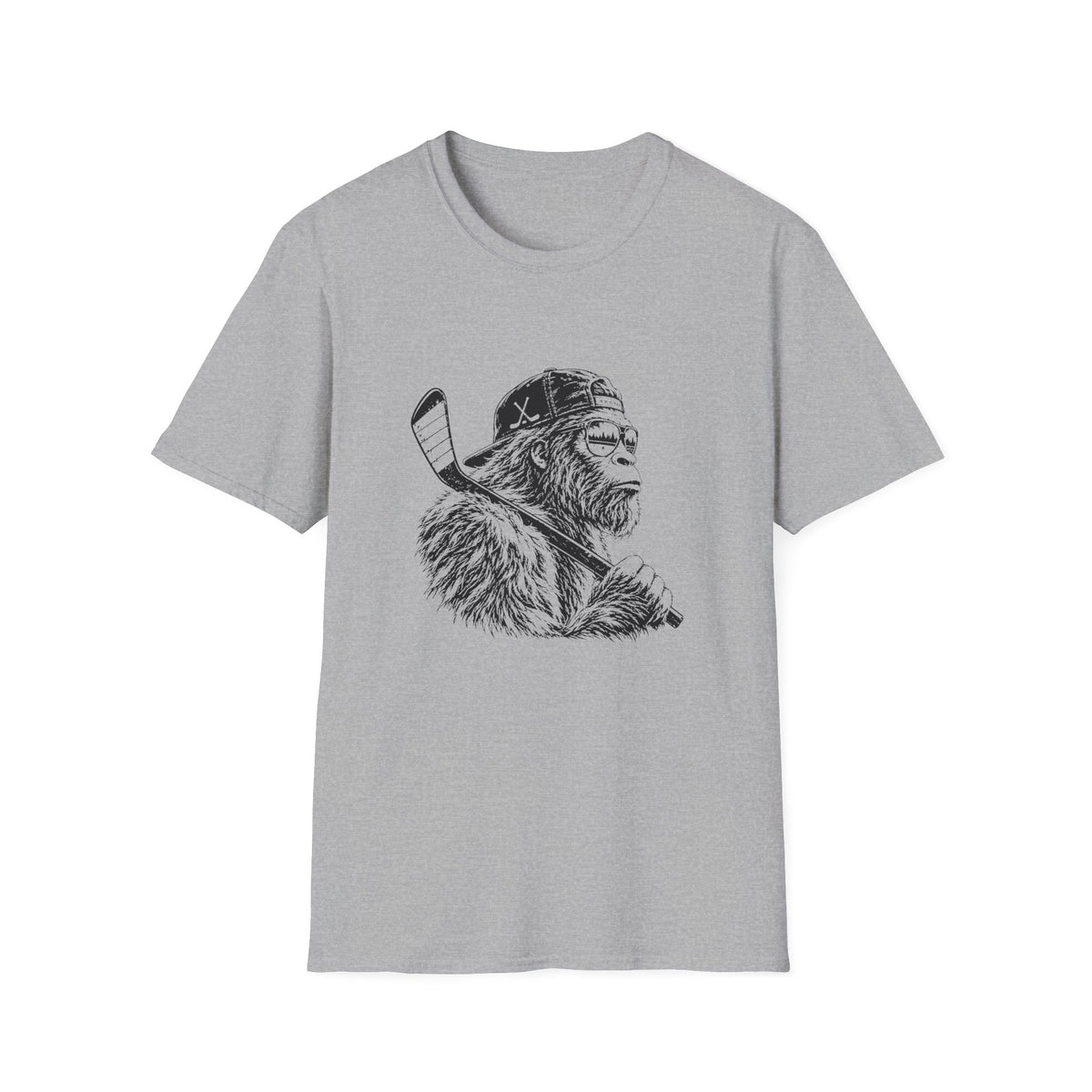 Bigfoot Hockey T-Shirt | Sasquatch Graphic Tee