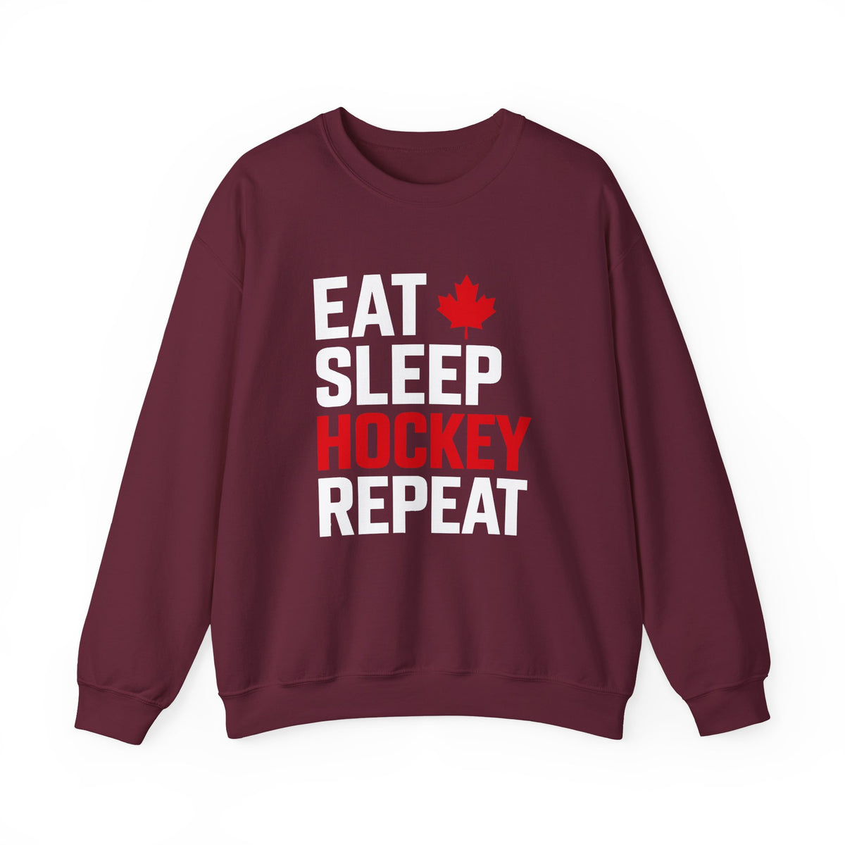 Eat Sleep Hockey Repeat Hockey Sweatshirt