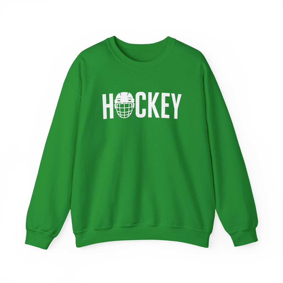 Hockey Helmet Crewneck Sweatshirt