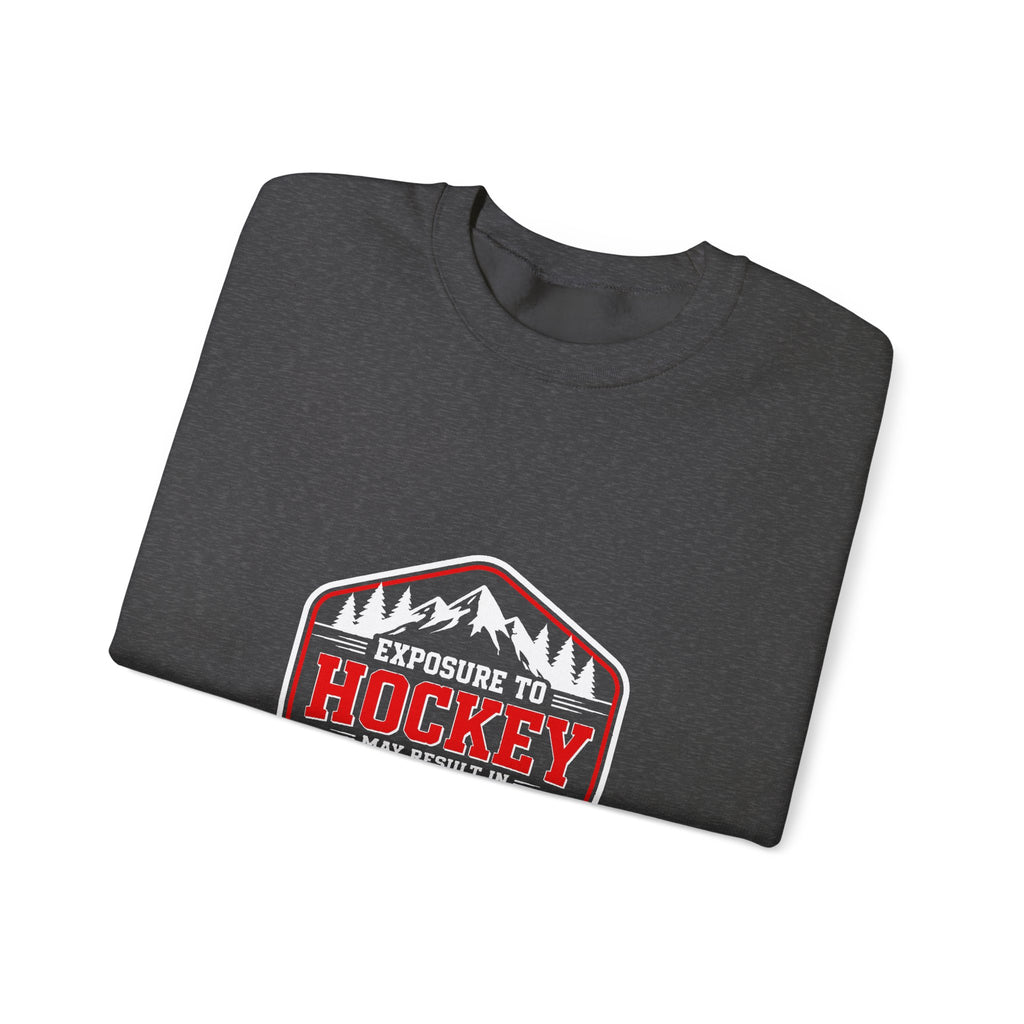 Hockey Happiness Crewneck Sweatshirt for Men