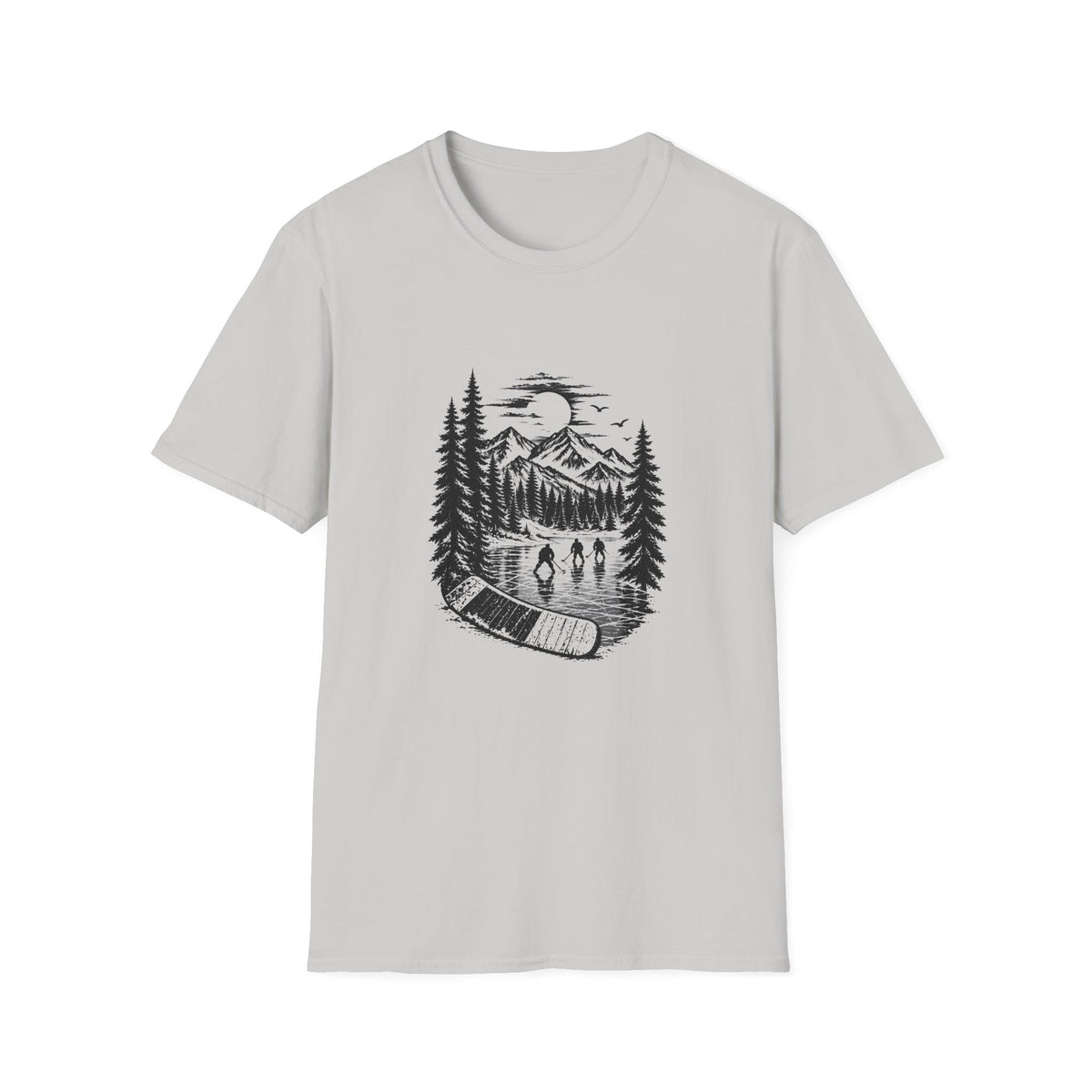 Stick Outdoors Pond Hockey T-Shirt