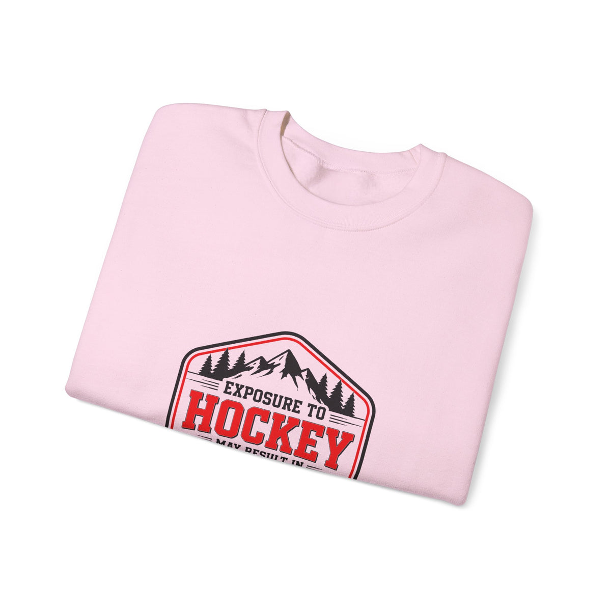 Hockey Happiness Crewneck Sweatshirt for Men