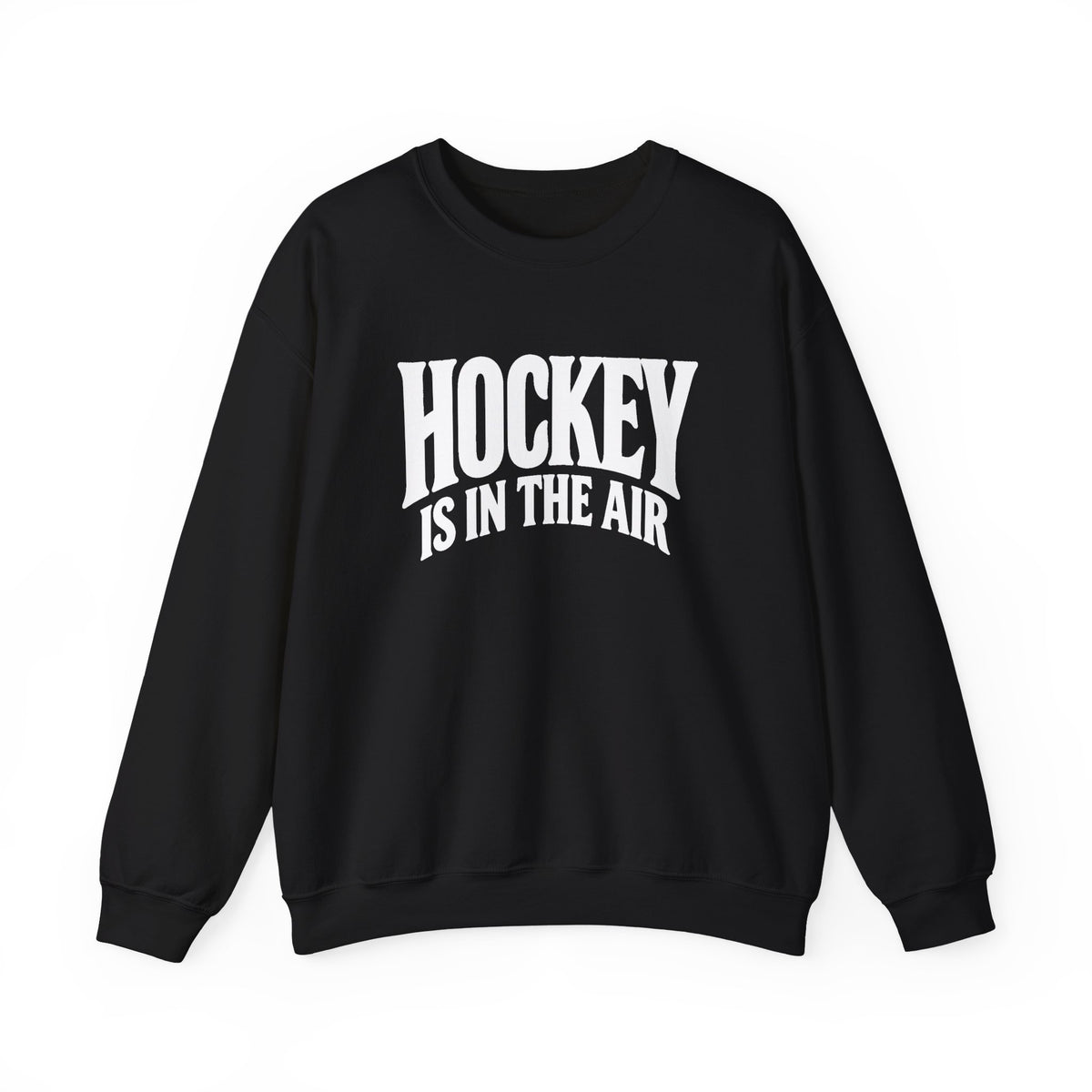 Hockey Is in the Air Unisex Crewneck Sweatshirt