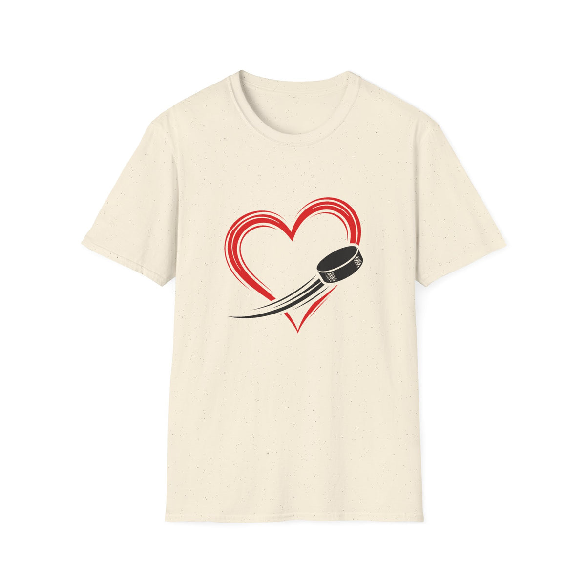 Heart Puck Hockey T-Shirt