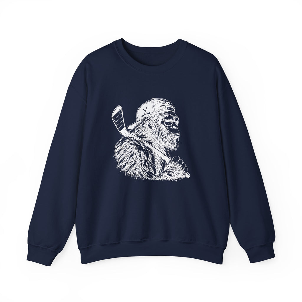 Bigfoot Hockey Sweatshirt | Sasquatch Crewneck