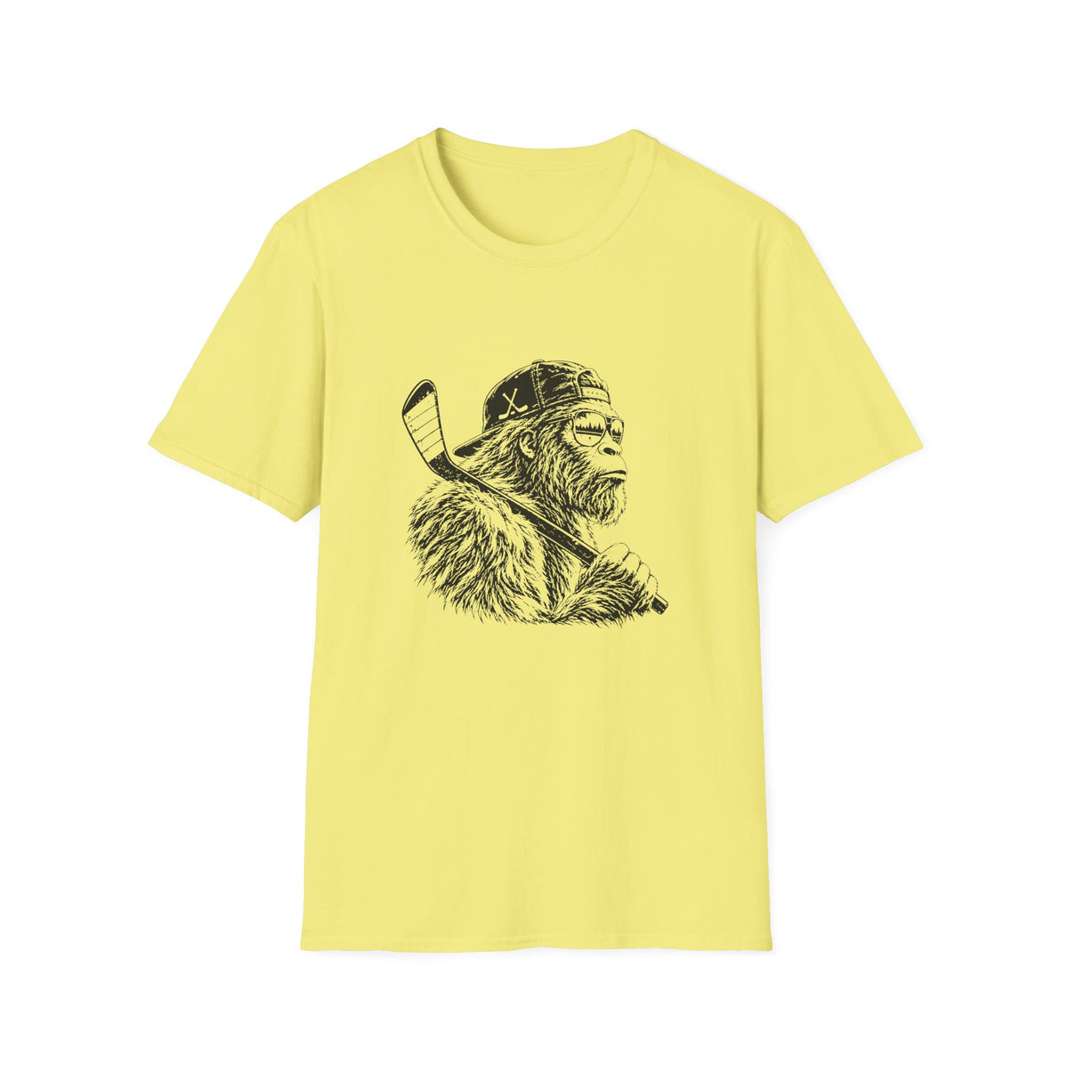 Bigfoot Hockey T-Shirt | Sasquatch Graphic Tee