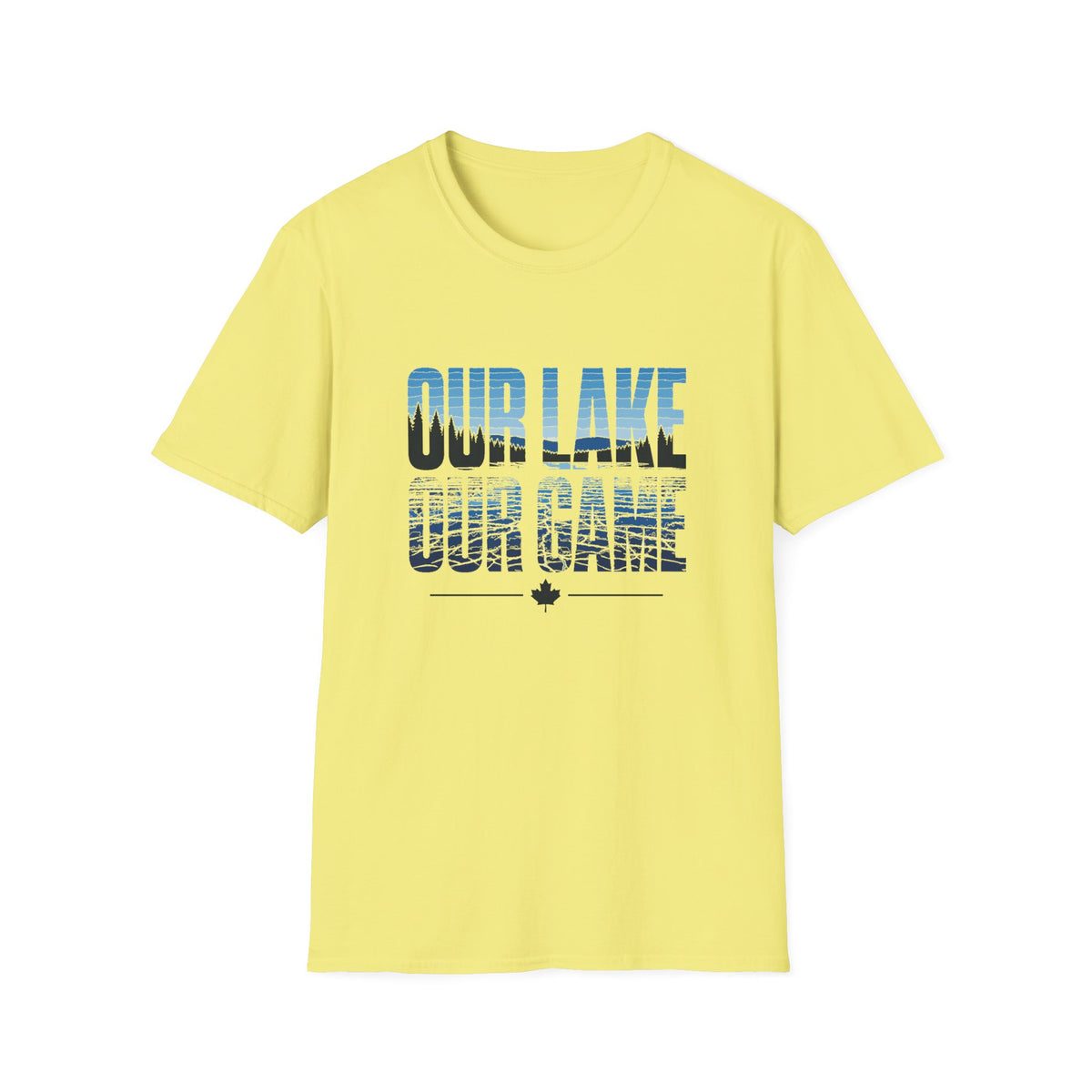 Our Lake Our Game Pond Hockey T-Shirt