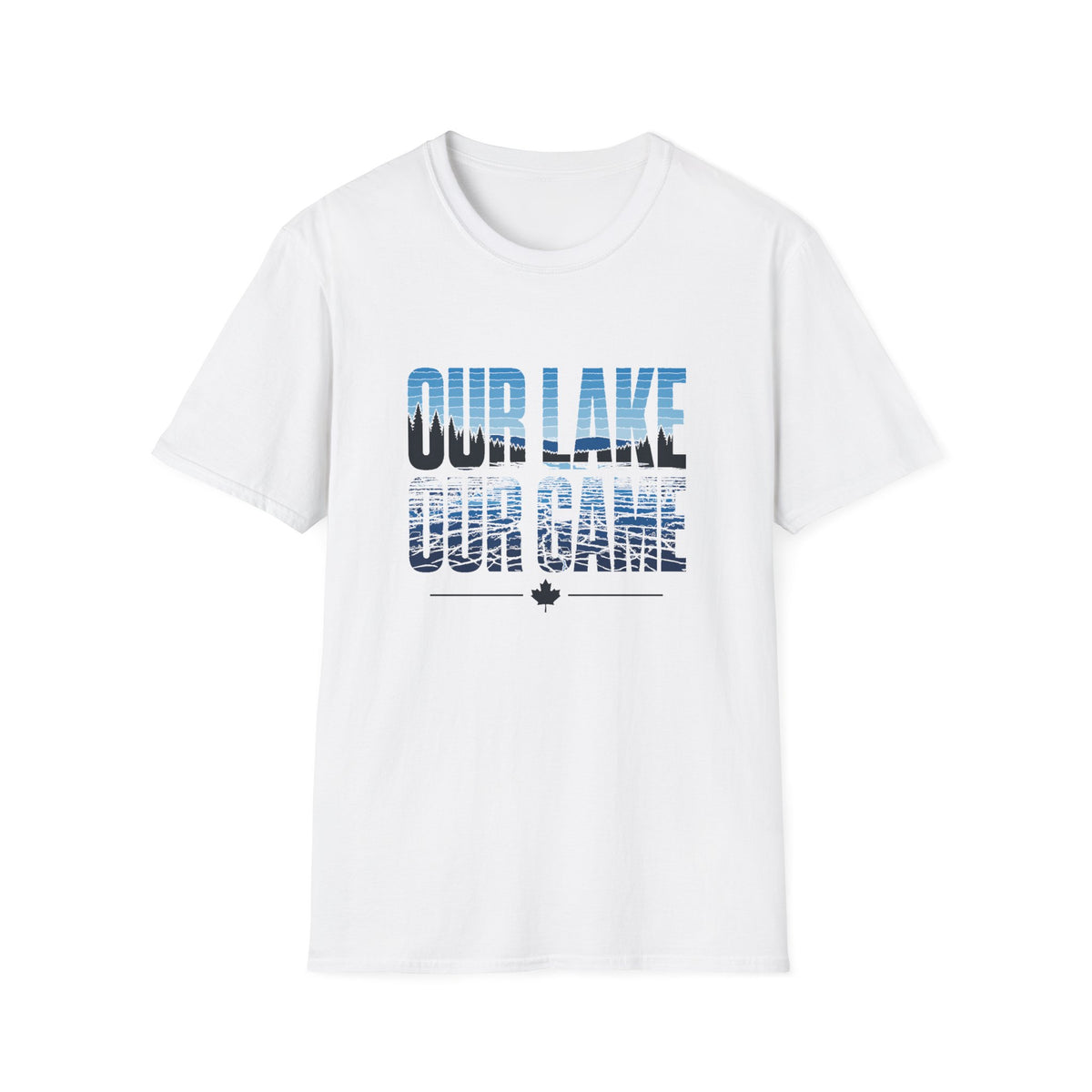 Our Lake Our Game Pond Hockey T-Shirt