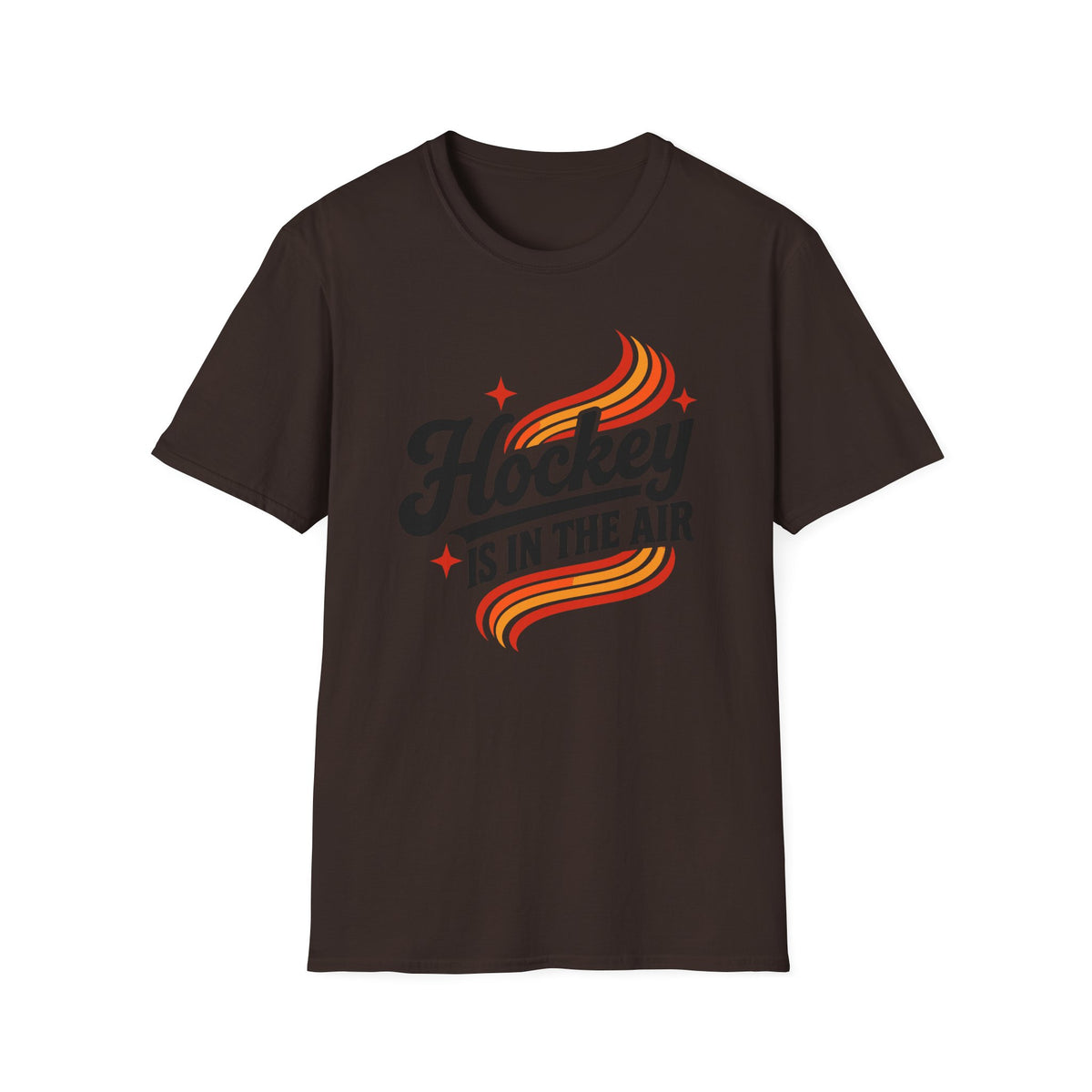 Hockey Is In The Air Retro Hockey T-Shirt