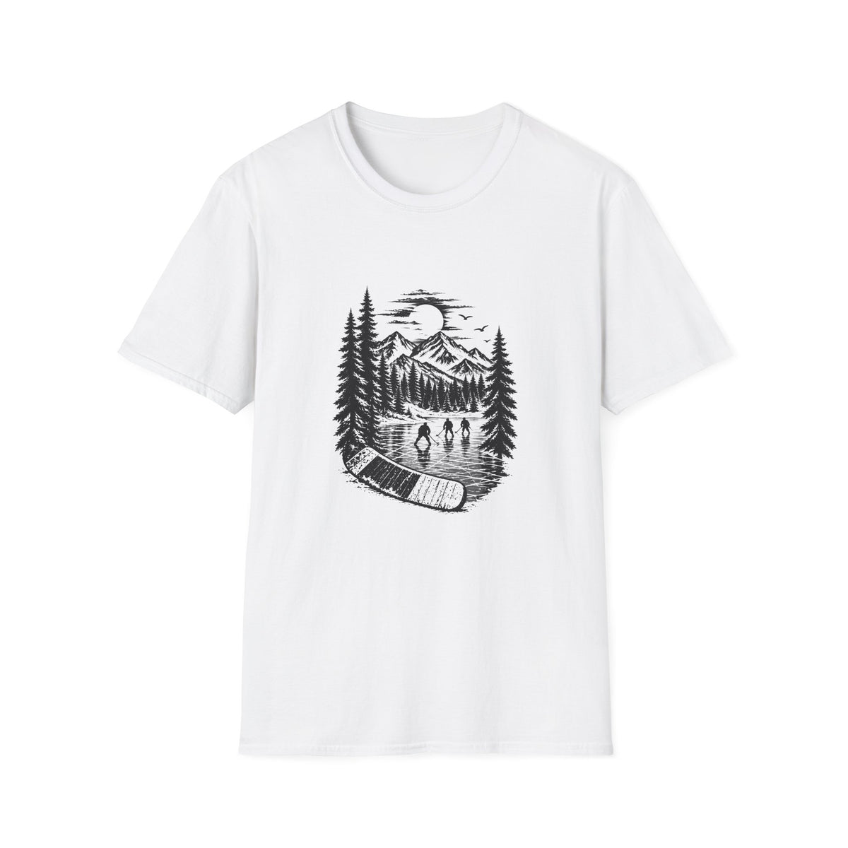 Stick Outdoors Pond Hockey T-Shirt