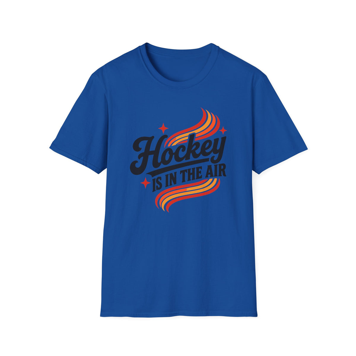 Hockey Is In The Air Retro Hockey T-Shirt