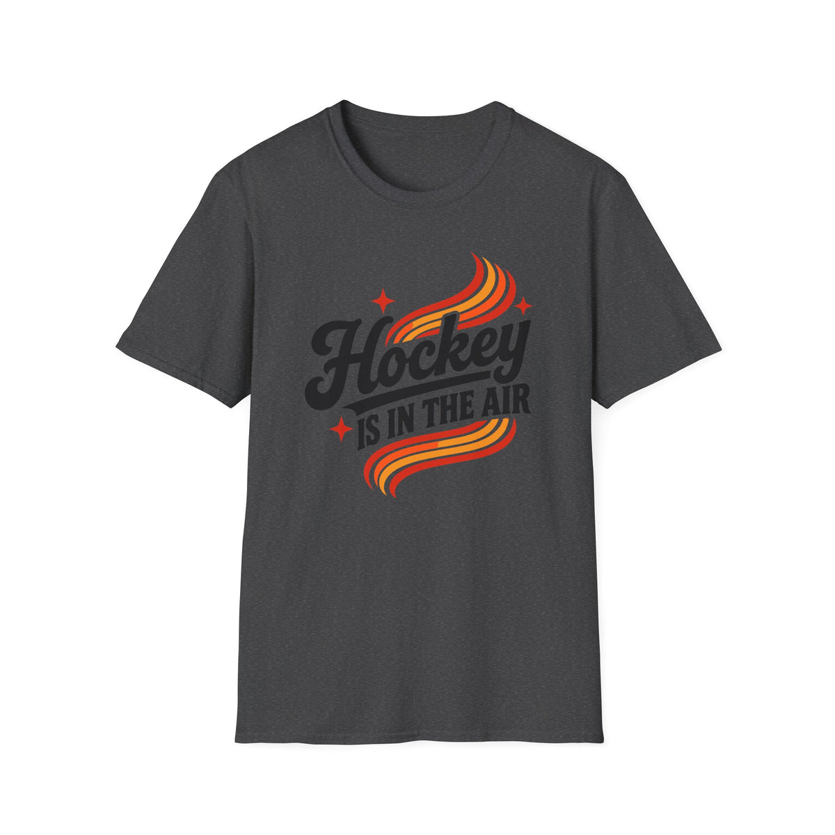 Hockey Is In The Air Retro Hockey T-Shirt